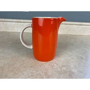 Royal Doulton England Orange 10 Fluid Ounce Creamer